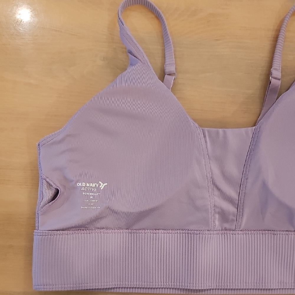 Lavender Ribbed Bralette - Picture 5 of 6